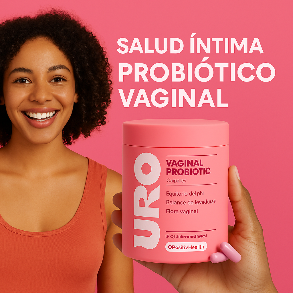 URO™ – Probiótico Vaginal Natural para el Bienestar Íntimo Femenino