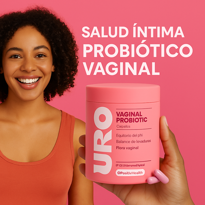 URO™ – Probiótico Vaginal Natural para el Bienestar Íntimo Femenino